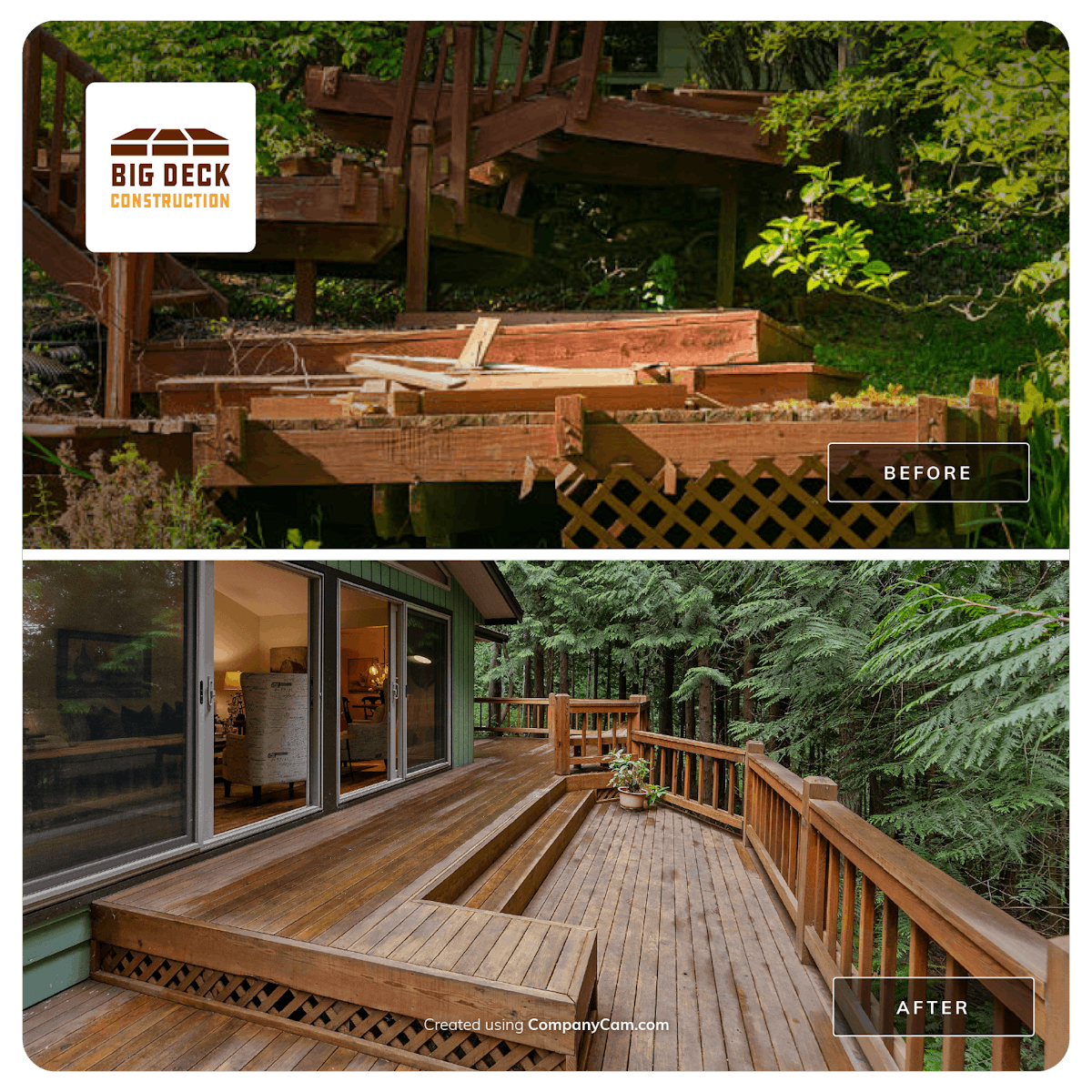 Before After Deck Pic