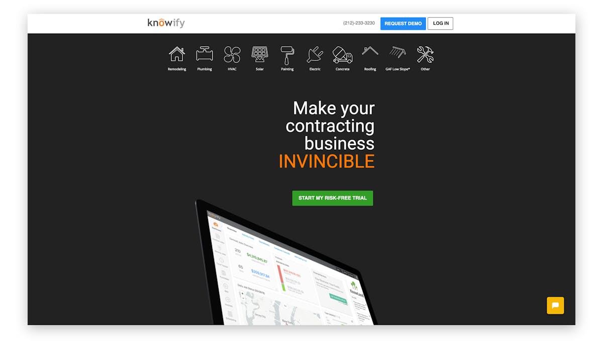 Knowify-Homepage