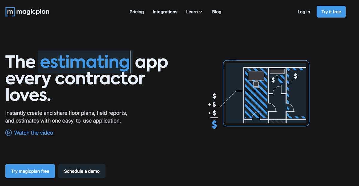 magicplan-homepage-screenshot