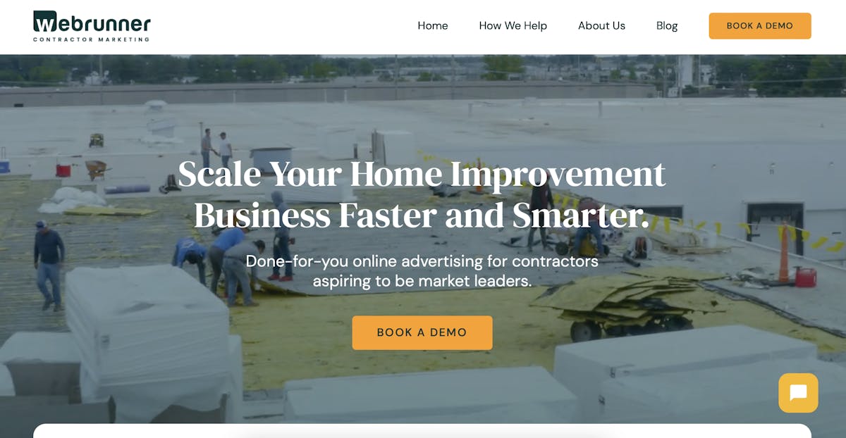 webrunner home page