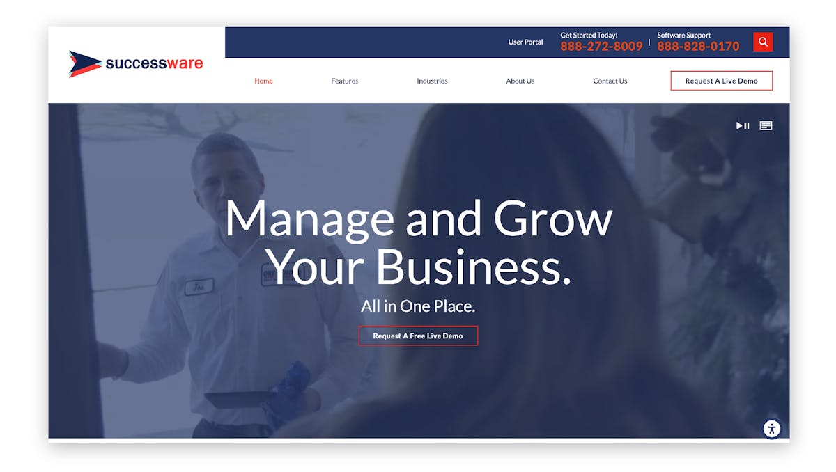 Successware homepage